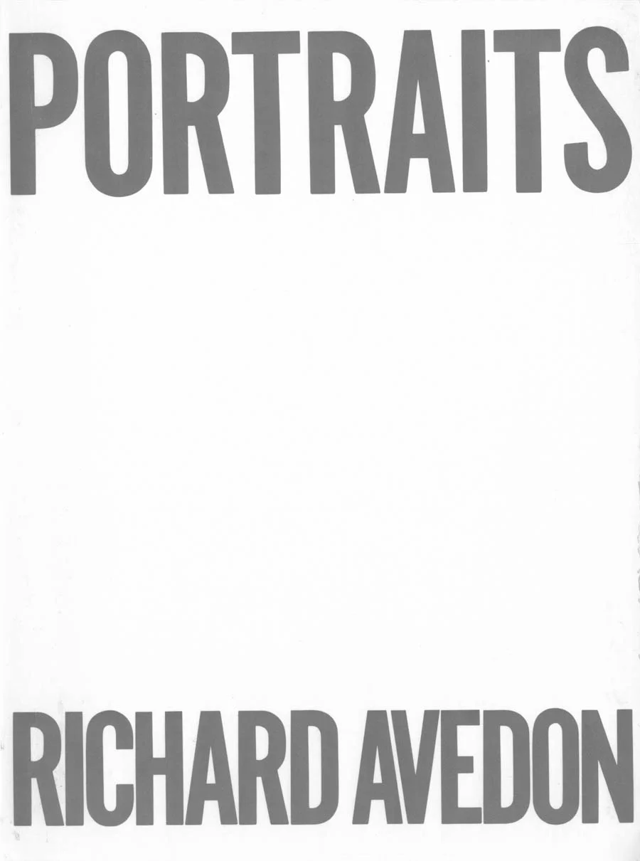 Portraits — The Richard Avedon Foundation